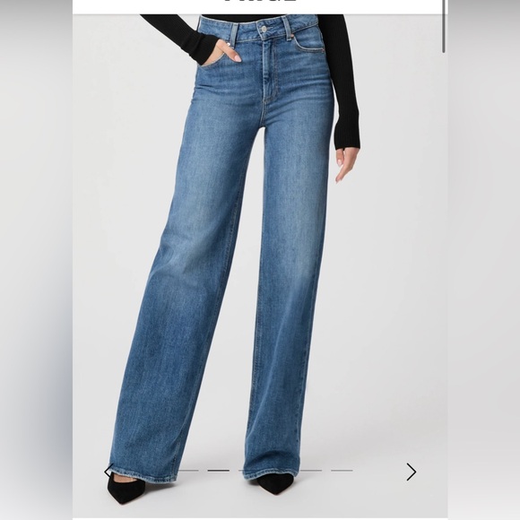 PAIGE Sasha Wide Leg Jean - Picture 2 of 6